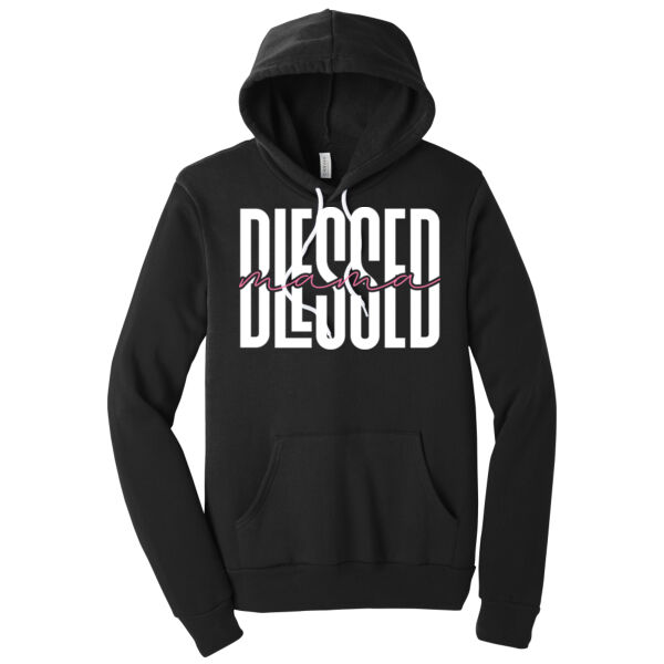 Blessed Mama 2 - Unisex Premium Fleece Hooded Sweatshirt Thumbnail