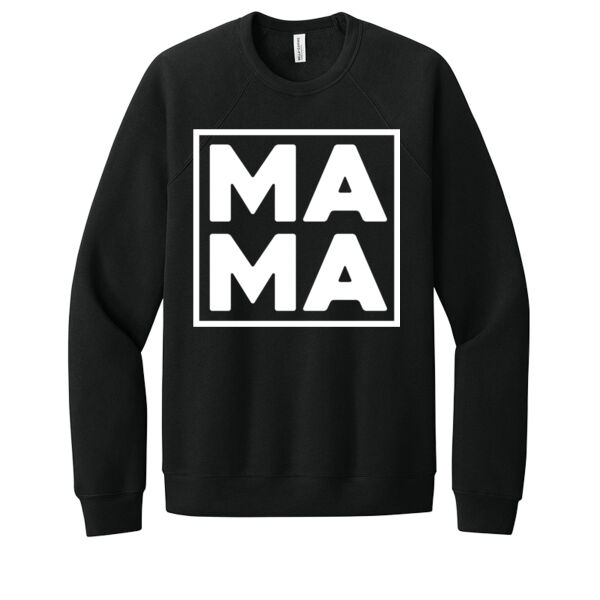 Ma Ma - Unisex Premium Fleece Crew Sweatshirt Thumbnail