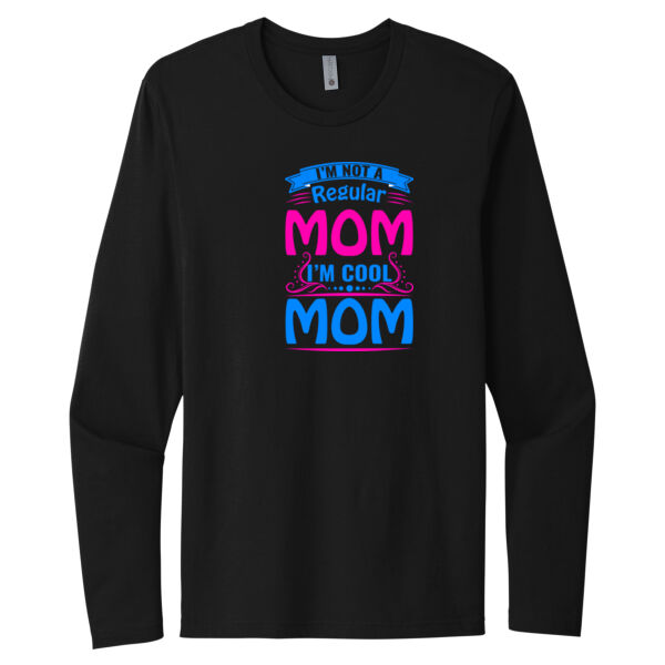 I'm a Cool Mom - Unisex Premium Cotton Long Sleeve T-Shirt Thumbnail