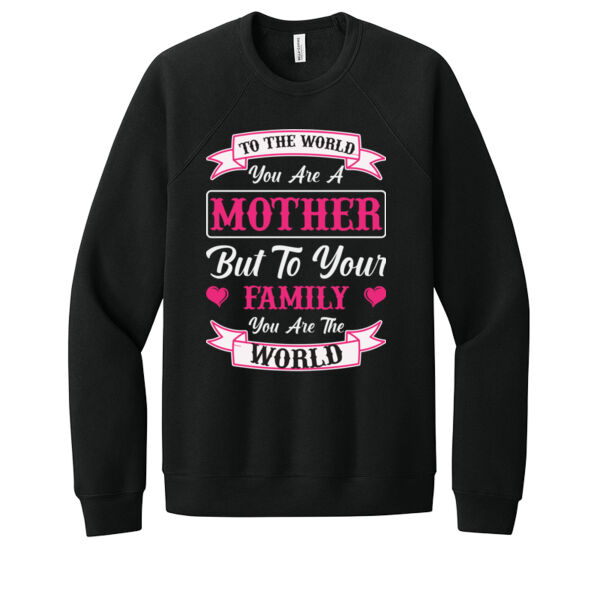 I Am Mother - Unisex Premium Fleece Crew Sweatshirt Thumbnail
