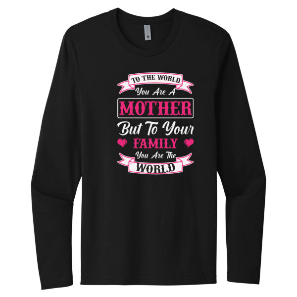 I Am Mother - Unisex Premium Cotton Long Sleeve T-Shirt Thumbnail