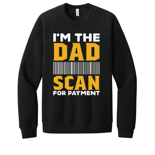 Dad Payment Method - Unisex Premium Fleece Crew Sweatshirt Thumbnail