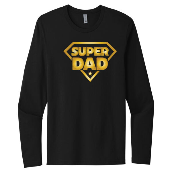 Super Dad - Unisex Premium Cotton Long Sleeve T-Shirt Thumbnail