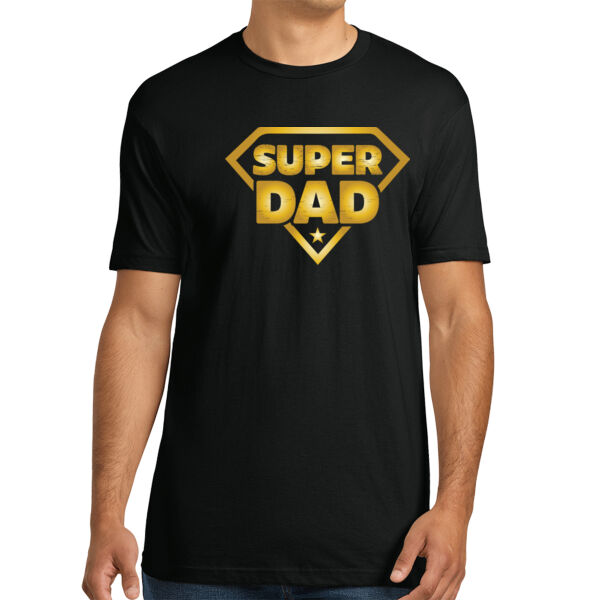 Super Dad - Unisex Premium Cotton T-Shirt Thumbnail