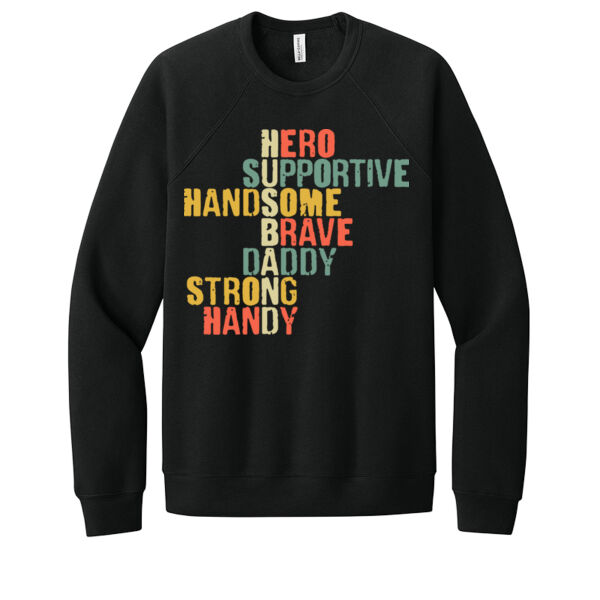 Husband Definition - Unisex Premium Fleece Crew Sweatshirt Thumbnail