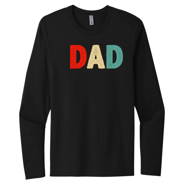DAD - Unisex Premium Cotton Long Sleeve T-Shirt Thumbnail