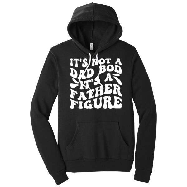 It's a Father Figure - Unisex Premium Fleece Hooded Sweatshirt Thumbnail
