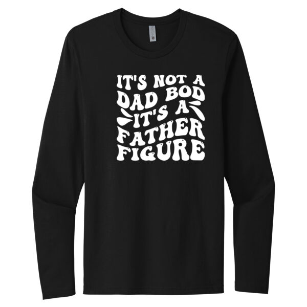 It's a Father Figure - Unisex Premium Cotton Long Sleeve T-Shirt Thumbnail