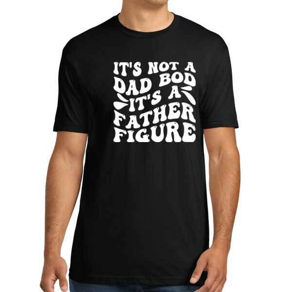 It's a Father Figure - Unisex Premium Cotton T-Shirt Thumbnail
