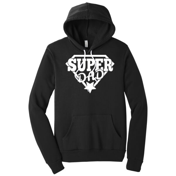 Super Dad - Unisex Premium Fleece Hooded Sweatshirt Thumbnail