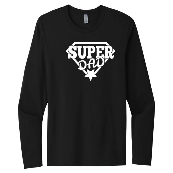 Super Dad - Unisex Premium Cotton Long Sleeve T-Shirt Thumbnail