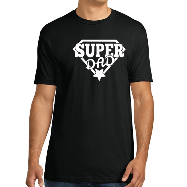 Super Dad - Unisex Premium Cotton T-Shirt Thumbnail