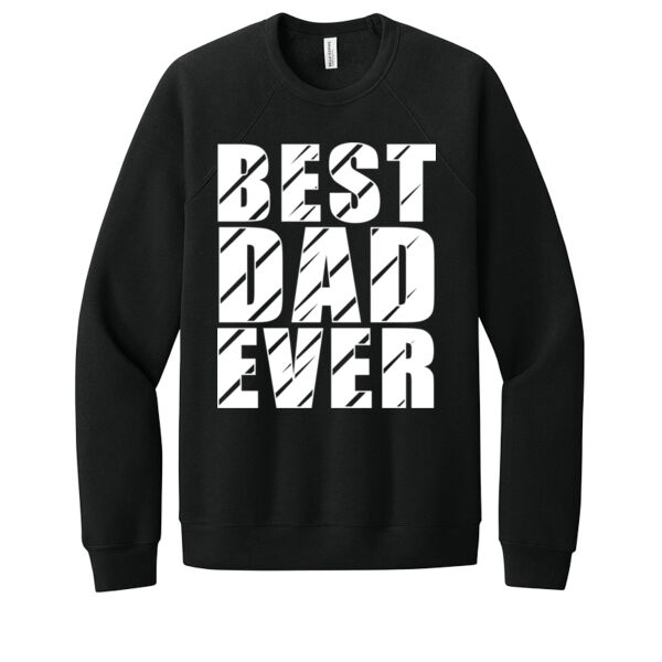 Best Dad Ever - Unisex Premium Fleece Crew Sweatshirt Thumbnail