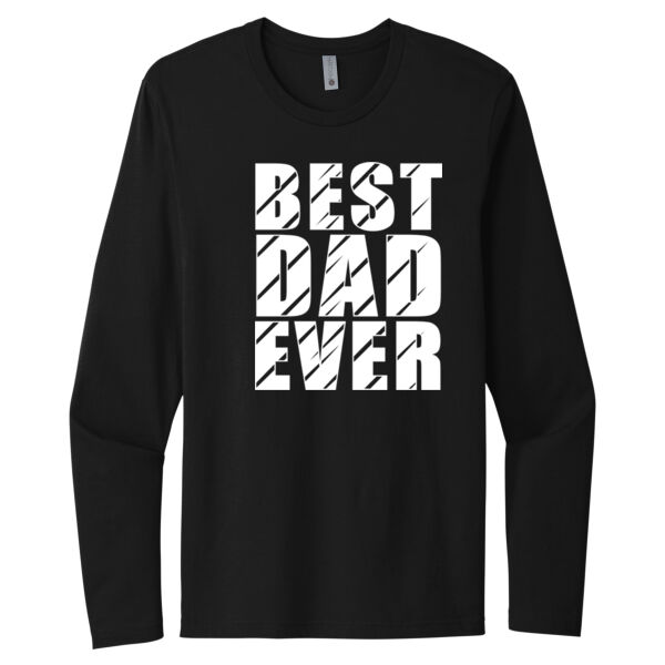Best Dad Ever - Unisex Premium Cotton Long Sleeve T-Shirt Thumbnail