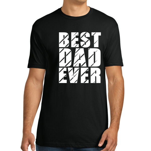 Best Dad Ever - Unisex Premium Cotton T-Shirt Thumbnail