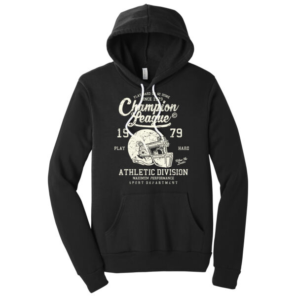Champion League - Unisex Premium Fleece Hooded Sweatshirt Thumbnail