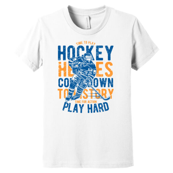 Time to Play Hockey - Youth Jersey Short Sleeve Tee Thumbnail