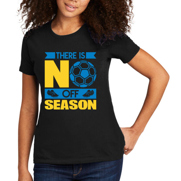 No Off Season - Women's Premium Cotton T-Shirt Thumbnail