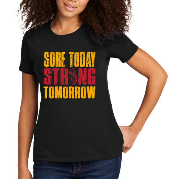 Sore Today Strong Tomorrow - Women's Premium Cotton T-Shirt Thumbnail