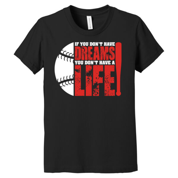 Baseball Dreams - Youth Jersey Short Sleeve Tee Thumbnail