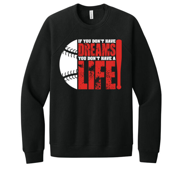 Baseball Dreams - Unisex Premium Fleece Crew Sweatshirt Thumbnail