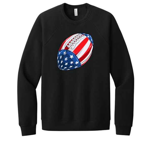 USA Football - Unisex Premium Fleece Crew Sweatshirt Thumbnail