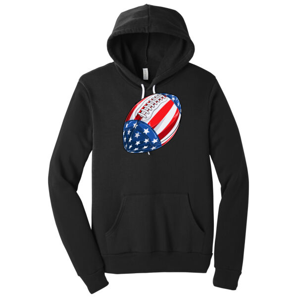 USA Football - Unisex Premium Fleece Hooded Sweatshirt Thumbnail