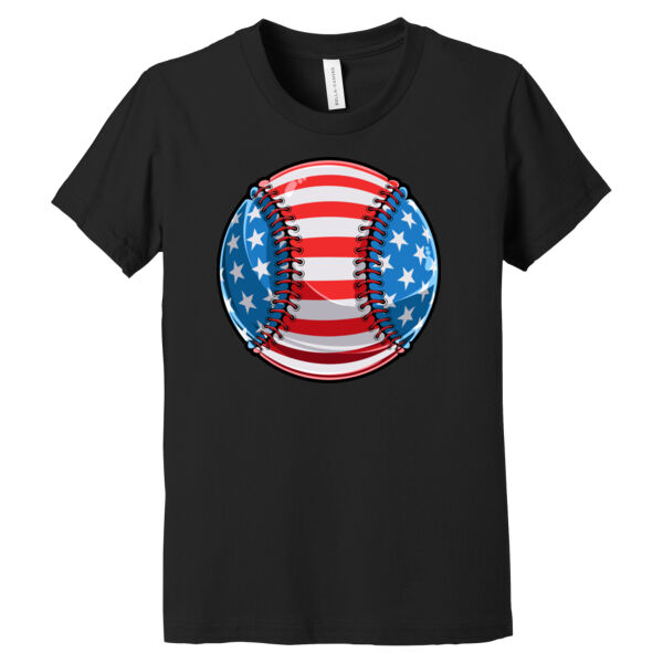 USA Baseball - Youth Jersey Short Sleeve Tee Thumbnail