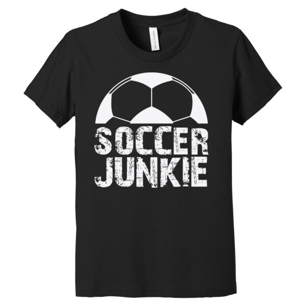 Soccer Junkie - Youth Jersey Short Sleeve Tee Thumbnail