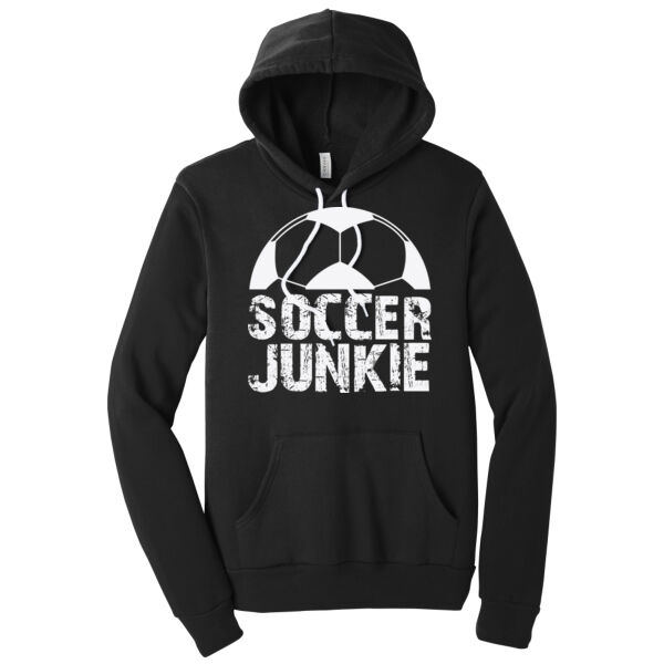 Soccer Junkie - Unisex Premium Fleece Hooded Sweatshirt Thumbnail