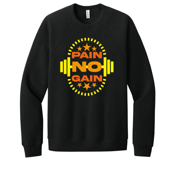 No Pain No Gain - Unisex Premium Fleece Crew Sweatshirt Thumbnail