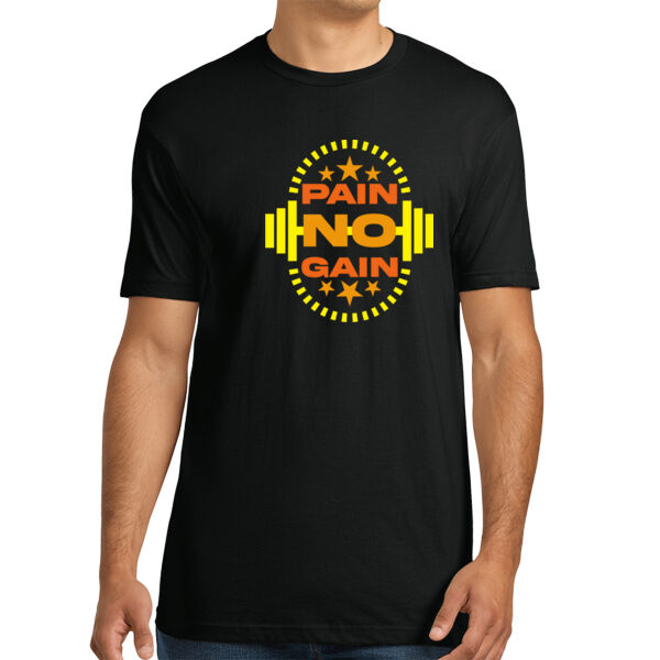 No Pain No Gain - Unisex Premium Cotton T-Shirt Thumbnail