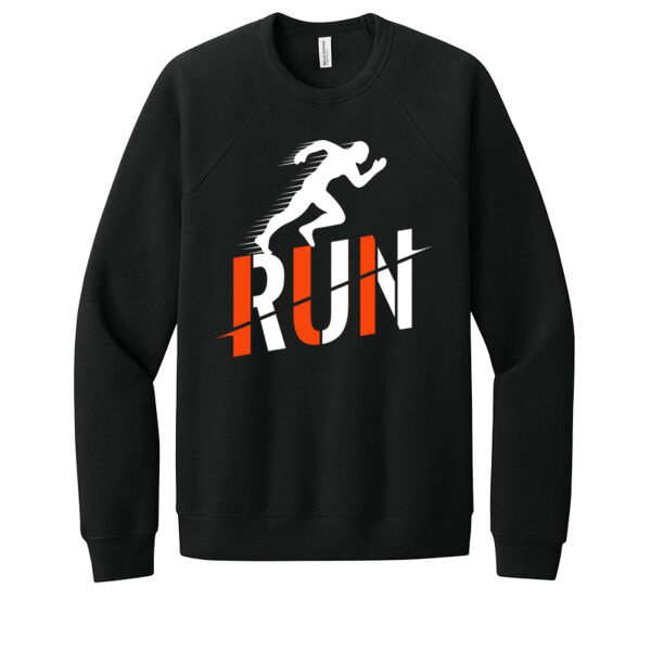 Just Run - Unisex Premium Fleece Crew Sweatshirt Thumbnail