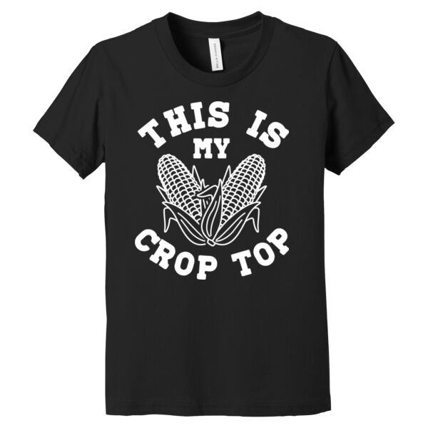 This is My Crop Top - Youth Jersey Short Sleeve Tee Thumbnail