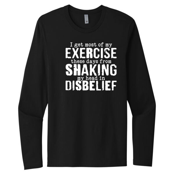 Pure Disbelief - Unisex Premium Cotton Long Sleeve T-Shirt Thumbnail