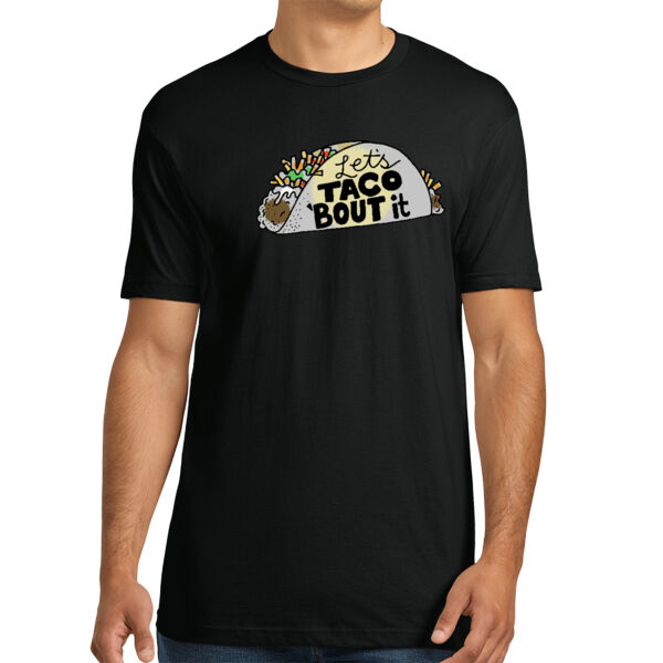 Lets Taco Bout It - Unisex Premium Cotton T-Shirt Thumbnail