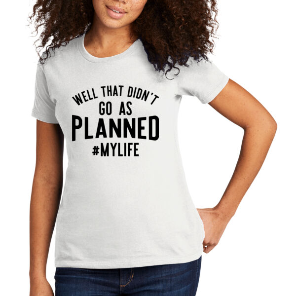 Hashtag My Life - Women's Premium Cotton T-Shirt Thumbnail
