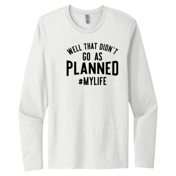 Hashtag My Life - Unisex Premium Cotton Long Sleeve T-Shirt Thumbnail