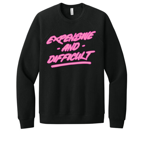 Expensive & Difficult - Unisex Premium Fleece Crew Sweatshirt Thumbnail