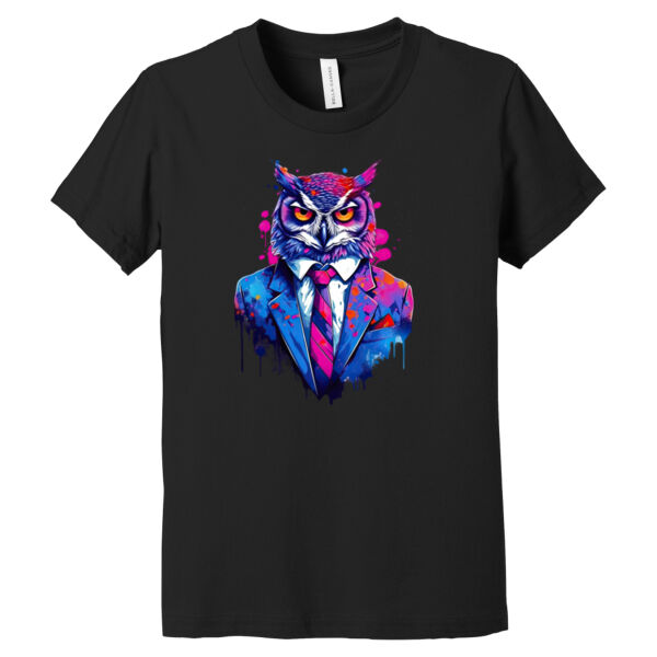 Suit up Owl - Youth Jersey Short Sleeve Tee Thumbnail