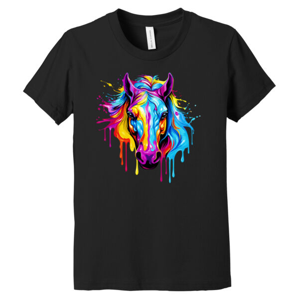 Colorful Horse - Youth Jersey Short Sleeve Tee Thumbnail
