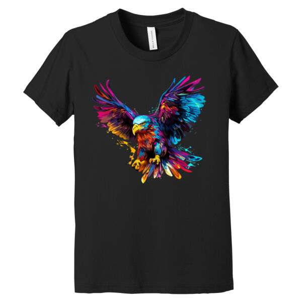 Colorful Eagle - Youth Jersey Short Sleeve Tee Thumbnail
