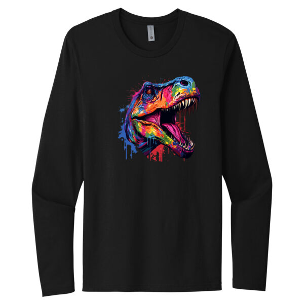 Colorful Rex - Unisex Premium Cotton Long Sleeve T-Shirt Thumbnail