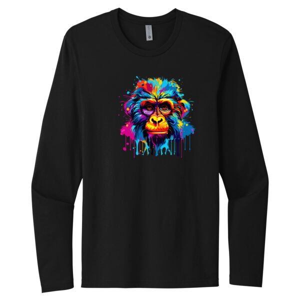 Colorful Chimp - Unisex Premium Cotton Long Sleeve T-Shirt Thumbnail