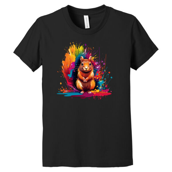 Colorful Squirrel - Youth Jersey Short Sleeve Tee Thumbnail