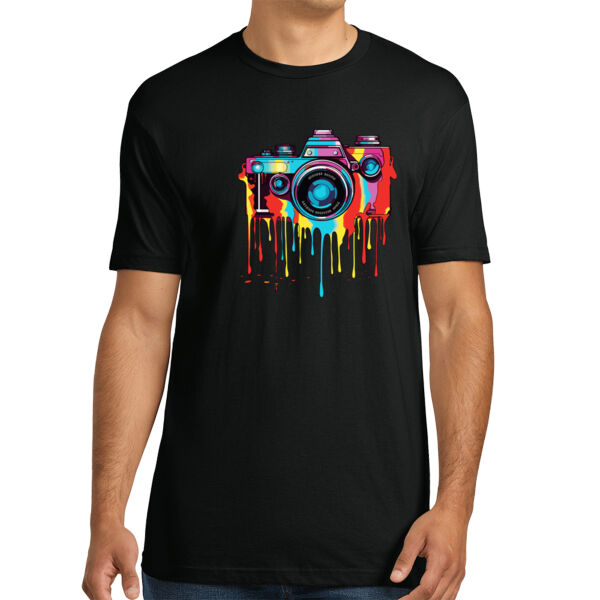 Colorful Cam - Unisex Premium Cotton T-Shirt Thumbnail