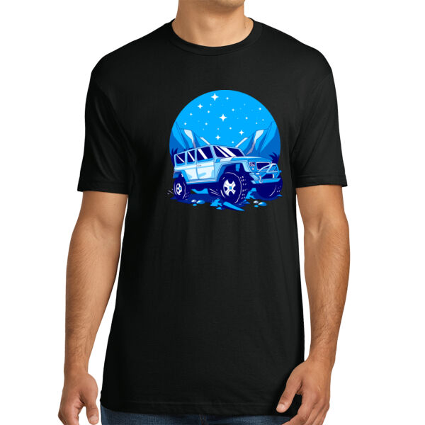 Jeep Time - Unisex Premium Cotton T-Shirt Thumbnail