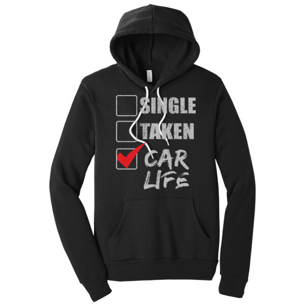 Car Life - Unisex Premium Fleece Hooded Sweatshirt Thumbnail