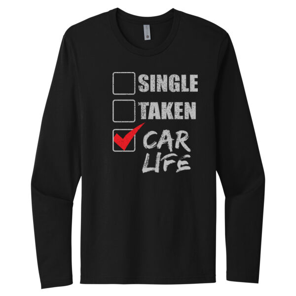 Car Life - Unisex Premium Cotton Long Sleeve T-Shirt Thumbnail