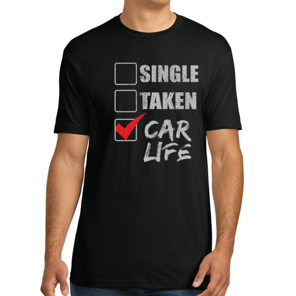 Car Life - Unisex Premium Cotton T-Shirt Thumbnail